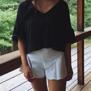 C/MEO COLLECTIVE White Shorts- Size Small